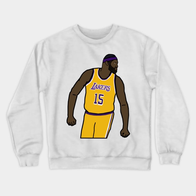 Demarcus Cousins NBA Los Angeles Lakers Crewneck Sweatshirt by xavierjfong